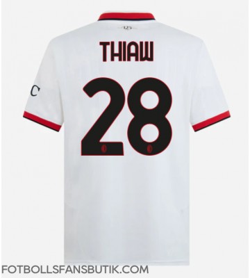 AC Milan Malick Thiaw #28 Replika Bortatröja 2024-25 Kortärmad